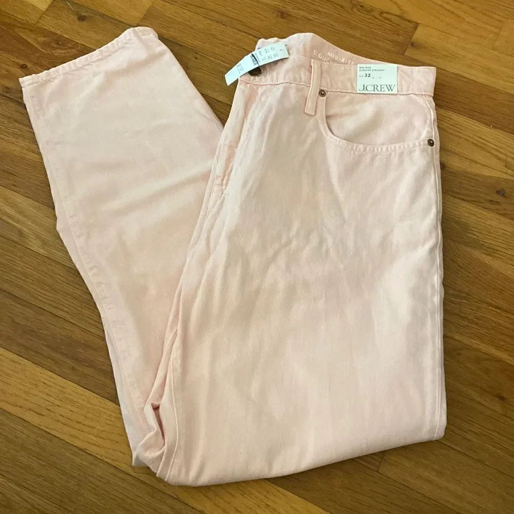 J. Crew Slouchy-straight garment-dyed dad jean - Picture 3 of 5